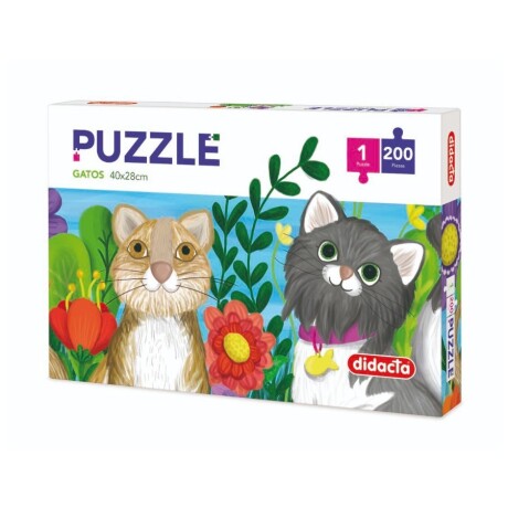 Puzzles Didacta 120/91 Gatos 200 Piezas Universo Binario 001