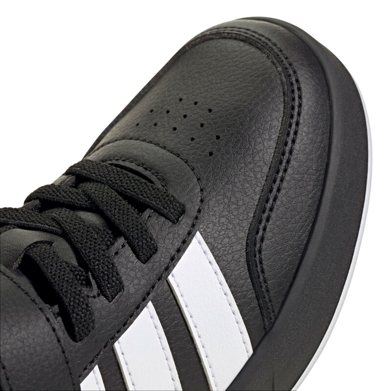 Championes de Niños Adidas Breaknet 3.0 Jrs con Velcro Negro - Blanco