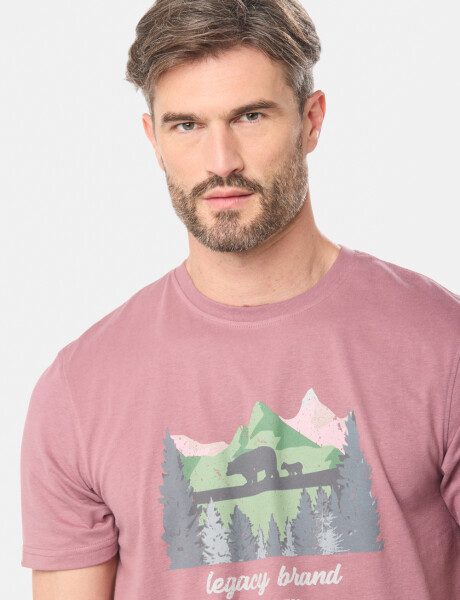REMERA ESTAMPADA Rosado