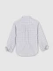 Camisa Cuadro Ventana Azul Y Gris Azul