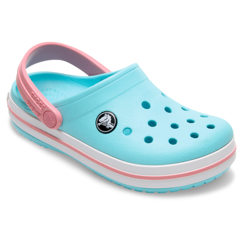 Zuecos - Crocs - Crocs Band Kids C de - 207006 Celeste-blanco