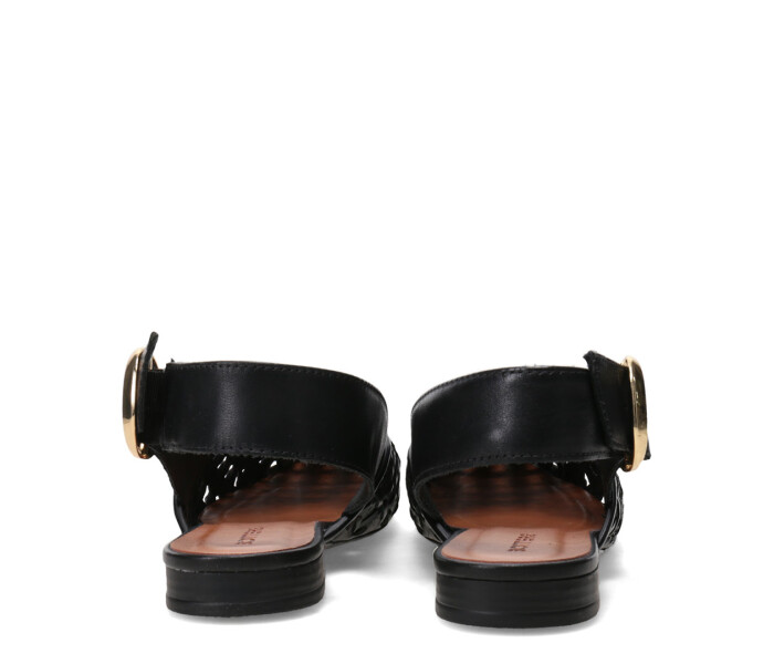 Zapatos de Mujer Bottero Tira Trasera Negro