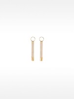 Pendientes Largos Cadenas dorado