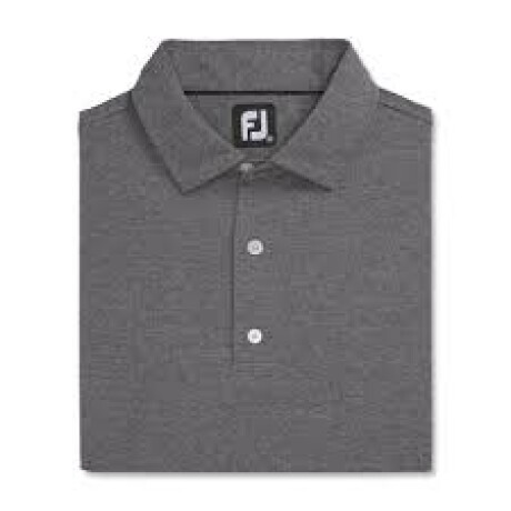 REMERA HOMBRE FOORJOY Strech Pique GRIS OSCURO