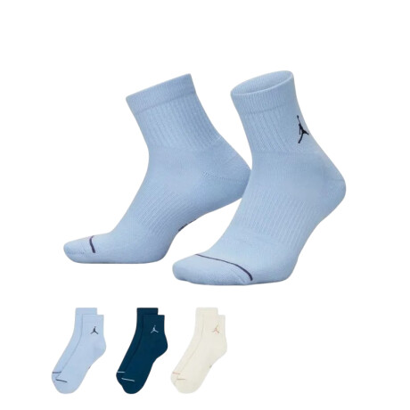 MEDIAS JORDAN EVERYDAY ANKLE Blue/Navy/Beige