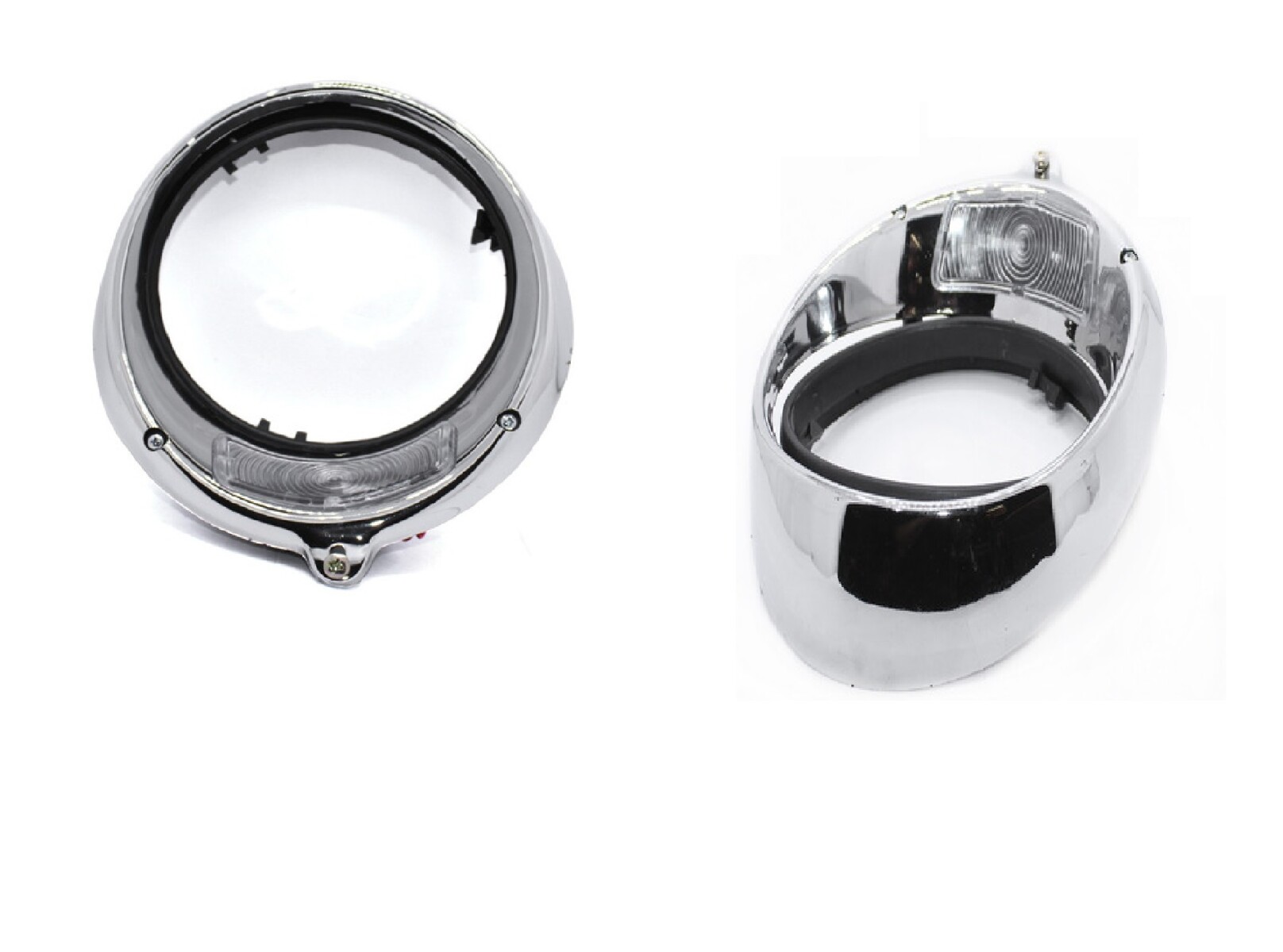 JUEGO DE AROS DE FAROS FUSCA 1200 CON LUZ DE POSICION 
