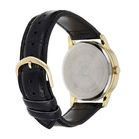 Reloj CASIO MTPV002GL-7B2UDF en Cuero Negro Esfera 44mm 0