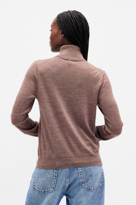 Buzo Polera Merino Mujer Rose Pewter 546
