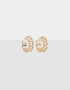 Aros Argollas De metal Aro Argolla De Metal Bold - Dorado