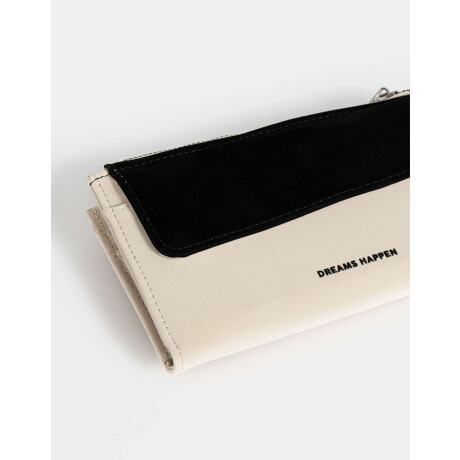 Billetera Formato Fichero Bicolor Combinacion Bicolor