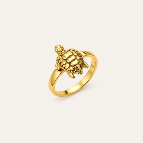Anillo Tortuga - Plata y Baño Anillo Tortuga - Plata y Baño