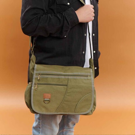 Bandolera Safari Riku Verde