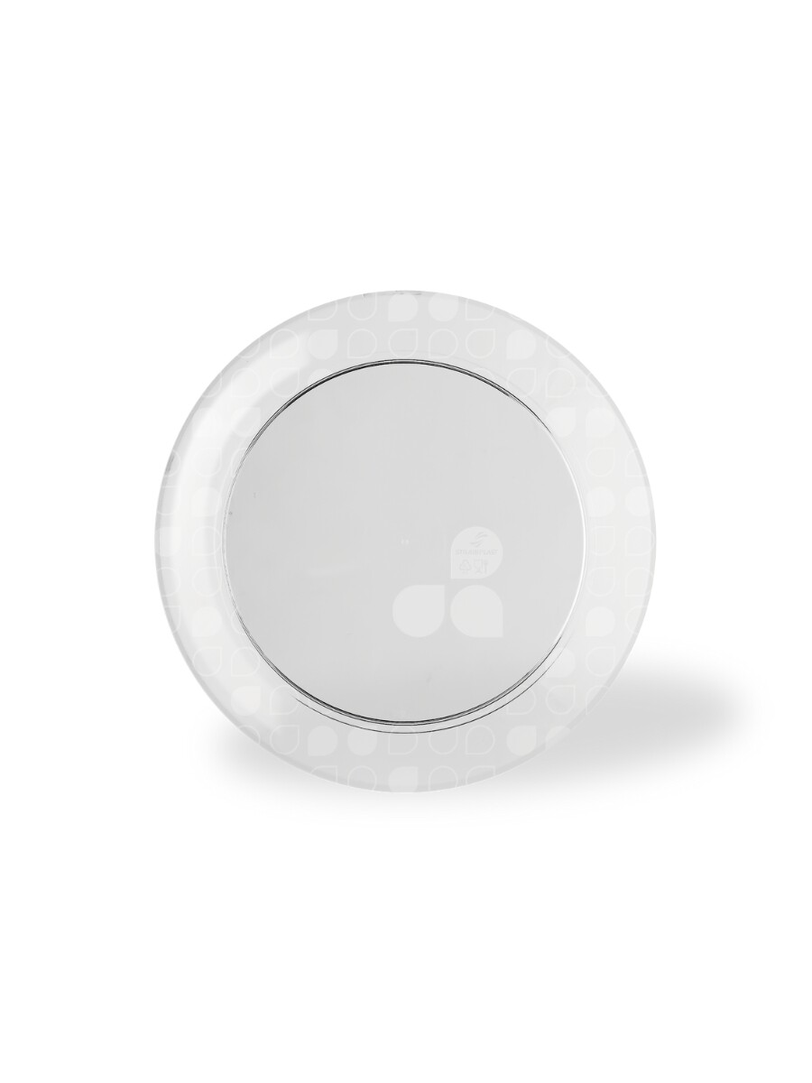 PLATOS REDONDOS 15cm cristal