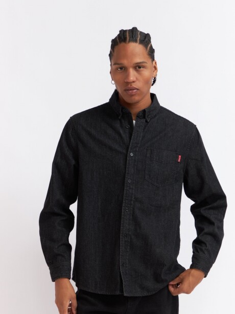 CAMISA VIALONGA NEGRO