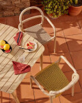 Mesa Sheryl de madera maciza de eucalipto 90 x 90 cm FSC 100% Mesa Sheryl de madera maciza de eucalipto 90 x 90 cm FSC 100%