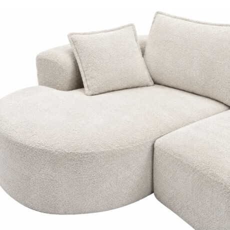 Sillón Con Chaise Dune Smartbox BLANCO