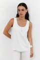 MUSCULOSA SEDA BLANCO
