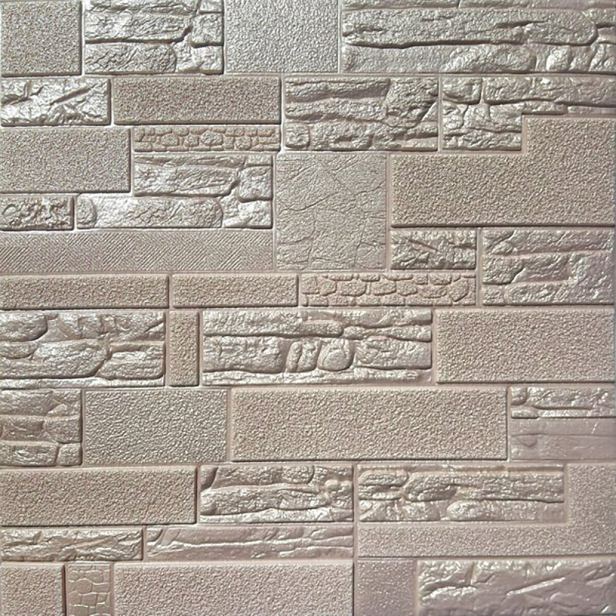 Revestimiento En Pvc Autoadhesivo Para Pared Rs028-6 70x70 Cm 