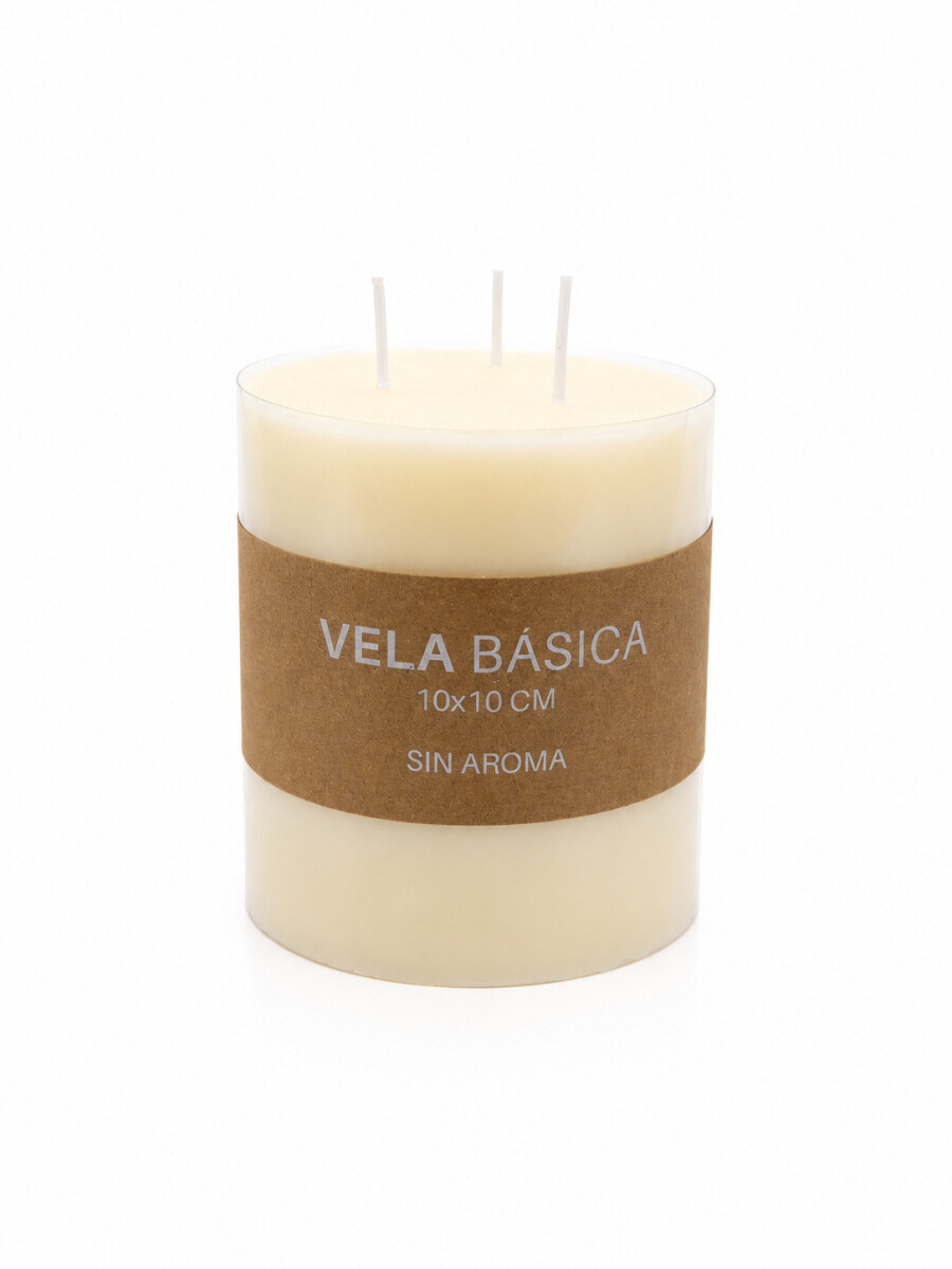 VELA SIN AROMA - BLANCO 