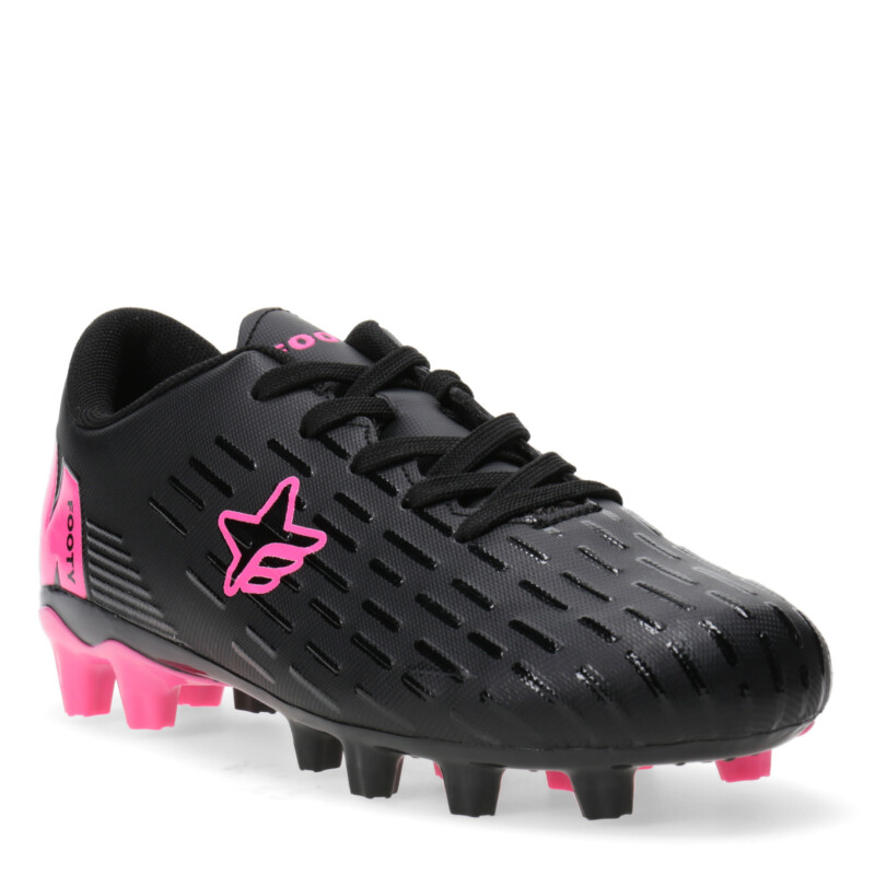 Championes Infantiles Footy Copa Libertadores Negro - Fucsia
