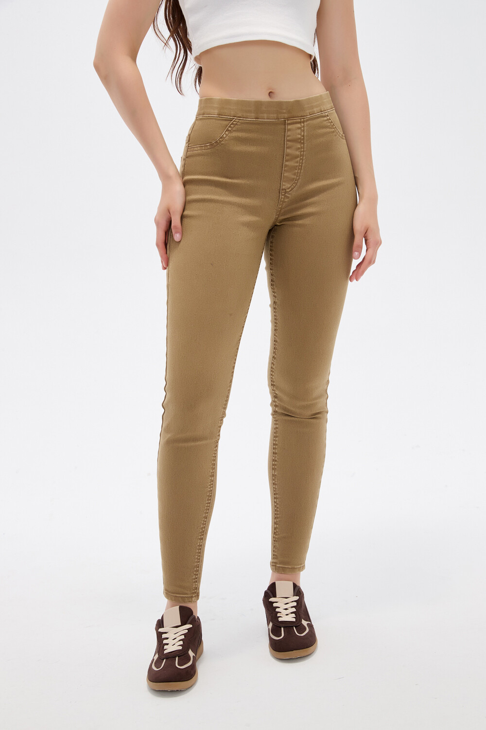 Pantalon Rhovas Taupe Claro
