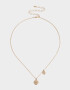 Cadena Corta con Dije Capsula Especial Cadena Corta Con Dije Leo - Dorado