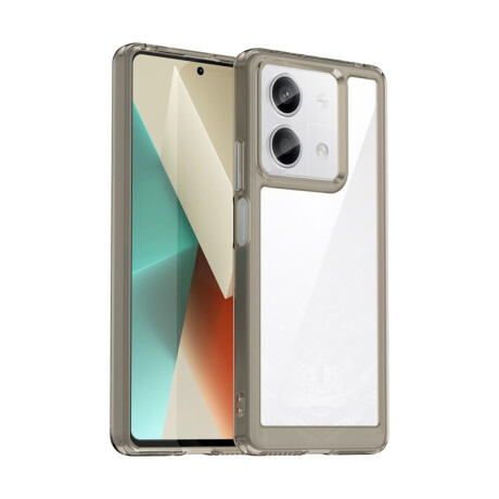 Case Transparente con Borde de Color Xiaomi Note 13 5G Grey