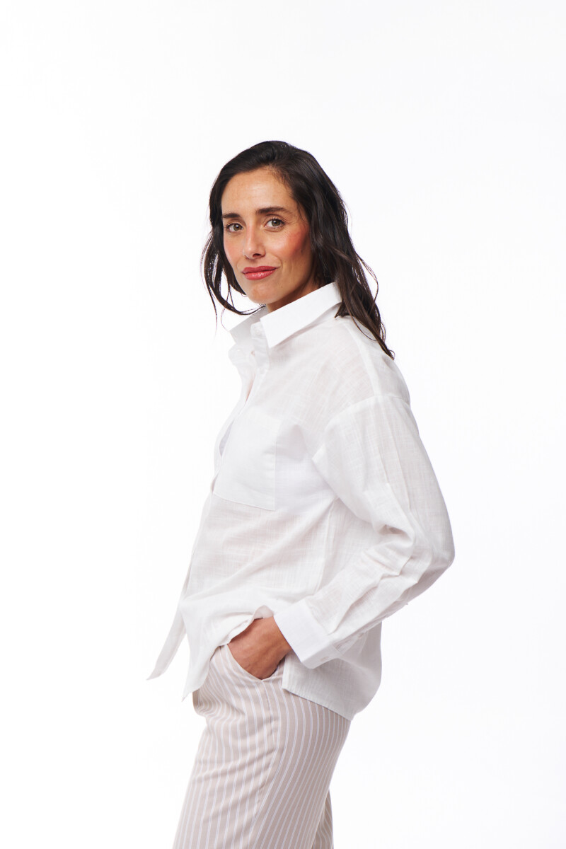 CAMISA GEMA BLANCO