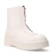 Botas de Mujer Miss Carol KIMAKA chelsea con cierre Blanco Hueso