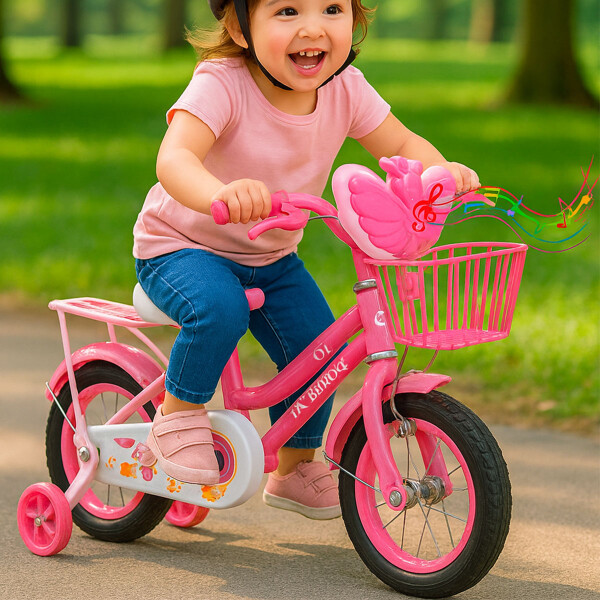 Bicicleta Butterfly rodado 12 Rosa
