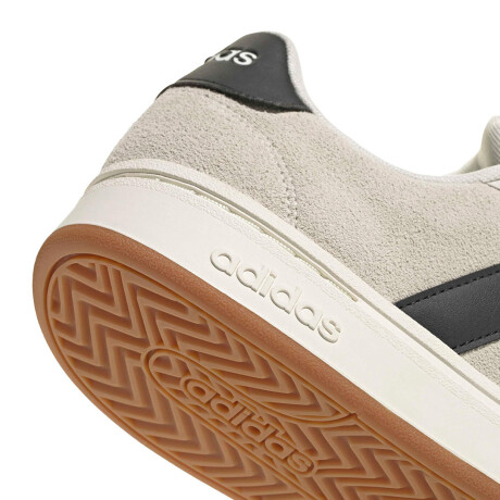 Championes Unisex Adidas Grand Court Alpha Gris - Negro
