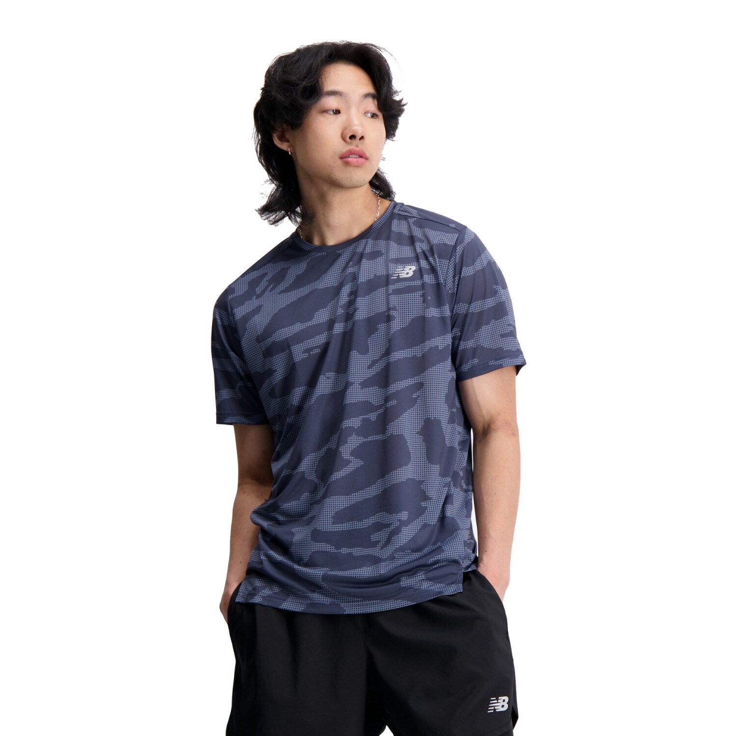 Remera New Balance de hombre MT23223GR GREY Sportmarket