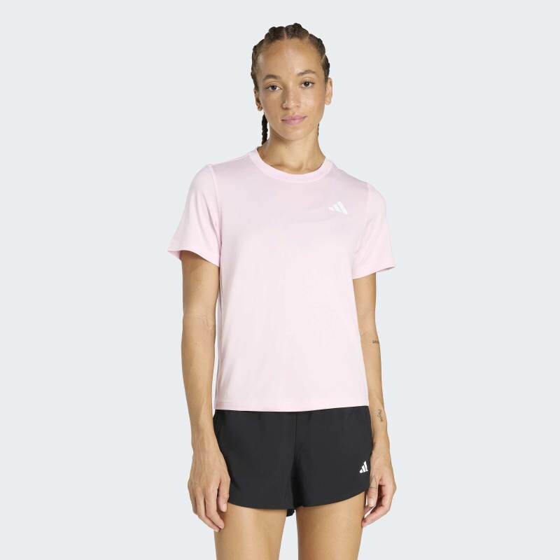 Remera Adidas Train Essentials 3 Rayas Rosa