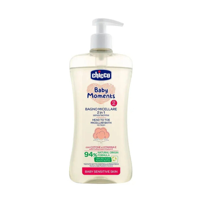 CHICCO BAÑO MICELLAR 2 EN 1 500ML única