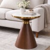 MESA AUXILIAR CONO CERAMIC Blanco - Small