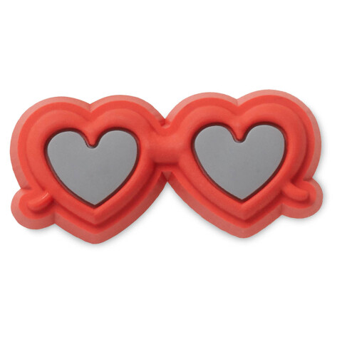 Jibbitz Red Heart Sunglasses Multicolor