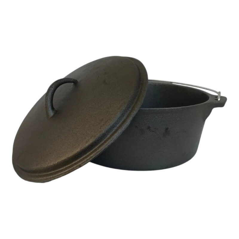 Olla De Fundición Con Tapa 18 Lts Olla De Fundición Con Tapa 18 Lts