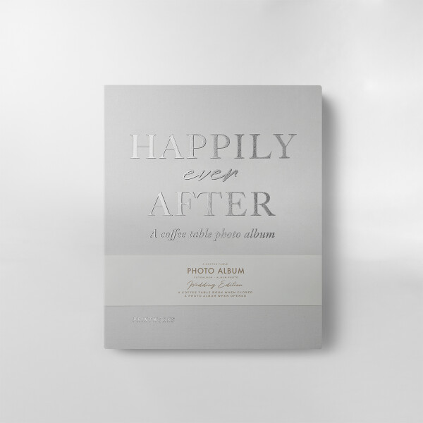 ALBUM DE FOTOS HAPPILY EVER AFTER GRIS - UNICO