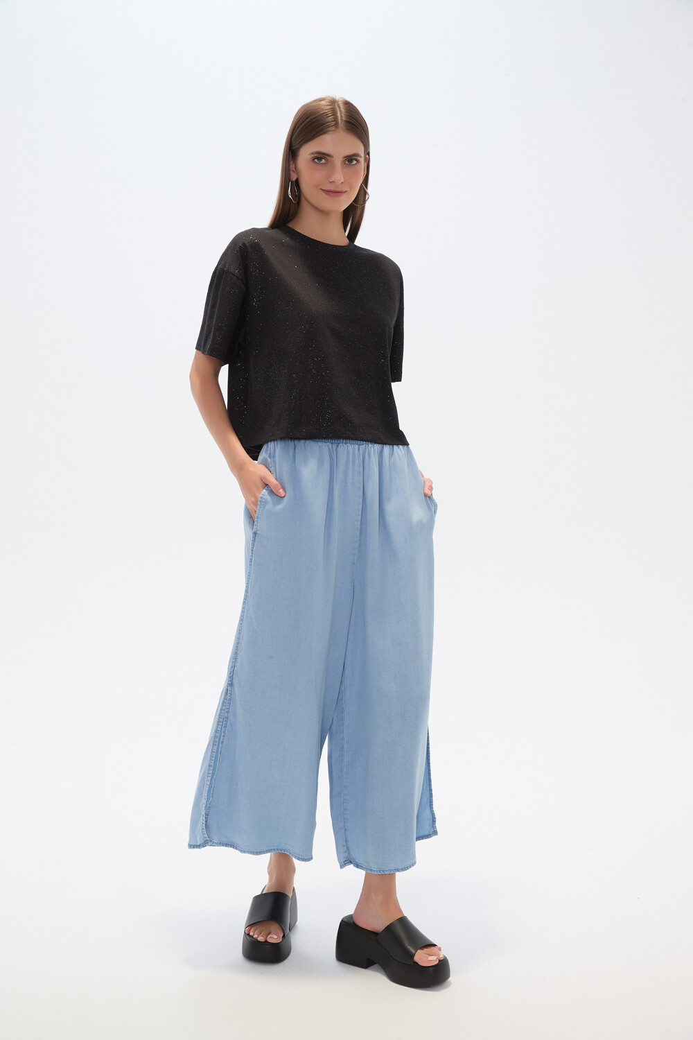Pantalon Valleoeste Celeste Claro