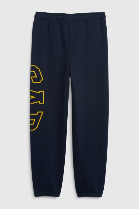 Pantalon Deportivo Logo Gap Niño Tapestry Navy