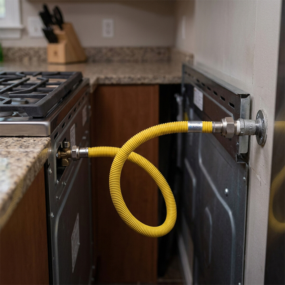 Flexibles para gas por cañeria 