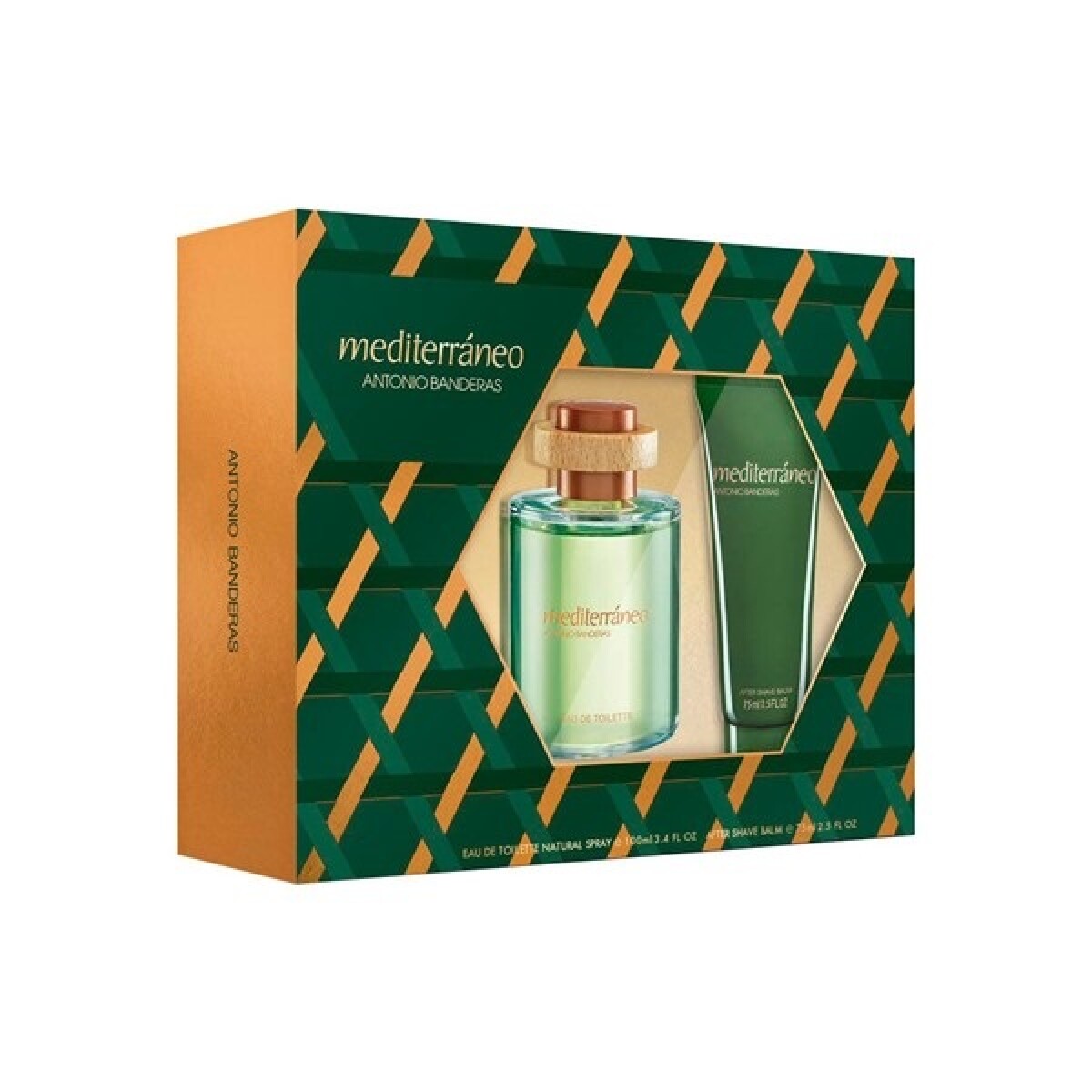 Perfume Antonio Banderas Mediterraneo 100ml+aftershave 75 Ml 