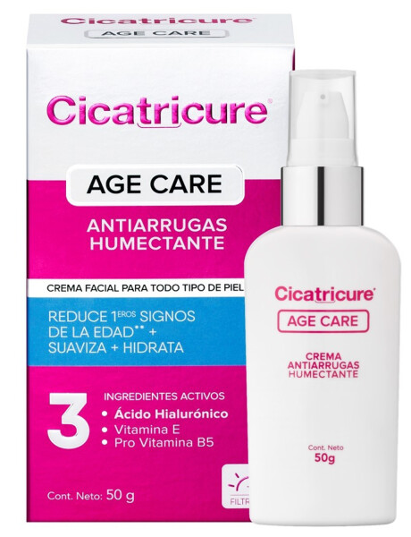 Crema facial Cicatricure Age Care antiarrugas humectante 50gr Crema facial Cicatricure Age Care antiarrugas humectante 50gr