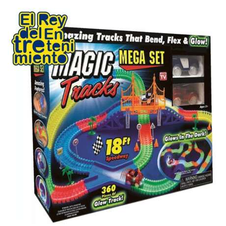 Pista Magic Tracks Flexible 360pcs +2 Autos + Regalo! Pista Magic Tracks Flexible 360pcs +2 Autos + Regalo!