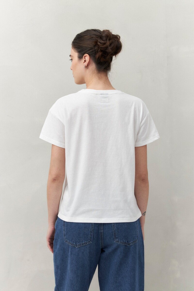 REMERA COLIRA Blanco