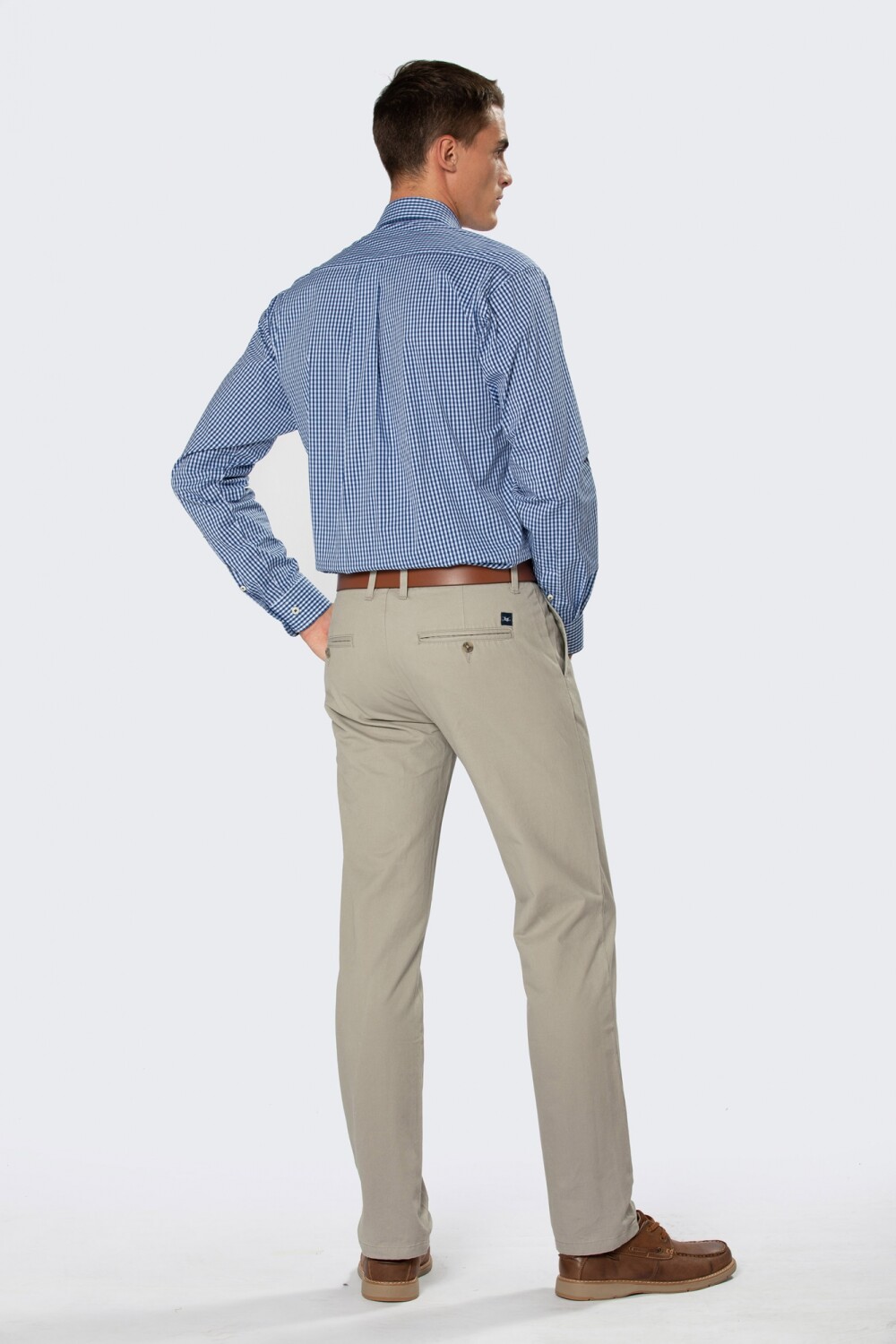 PANTALÓN CLÁSICO GABARDINA Khaki