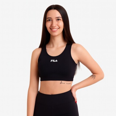 TOP MUJER ESSENTIAL ii FILA NEGRO