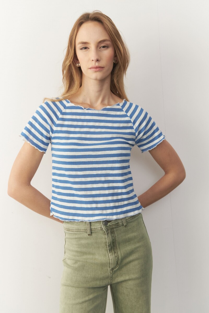 REMERA MARAIS Azul Regata