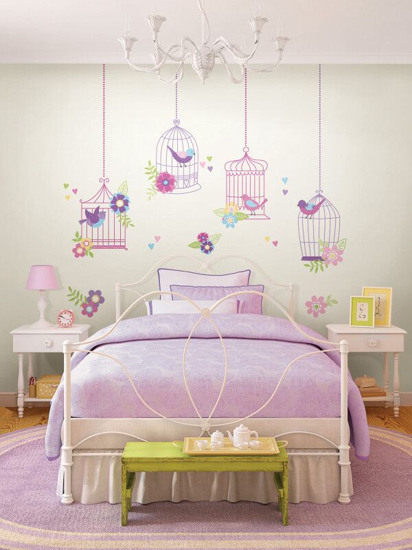 WALLPOPS CHIRPING THE DAY AWAY KIT N/A