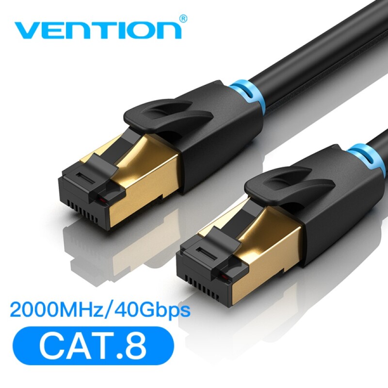 Cable de Red Ethernet RJ45 SFTP Cat 8 Vention de 10 Metros